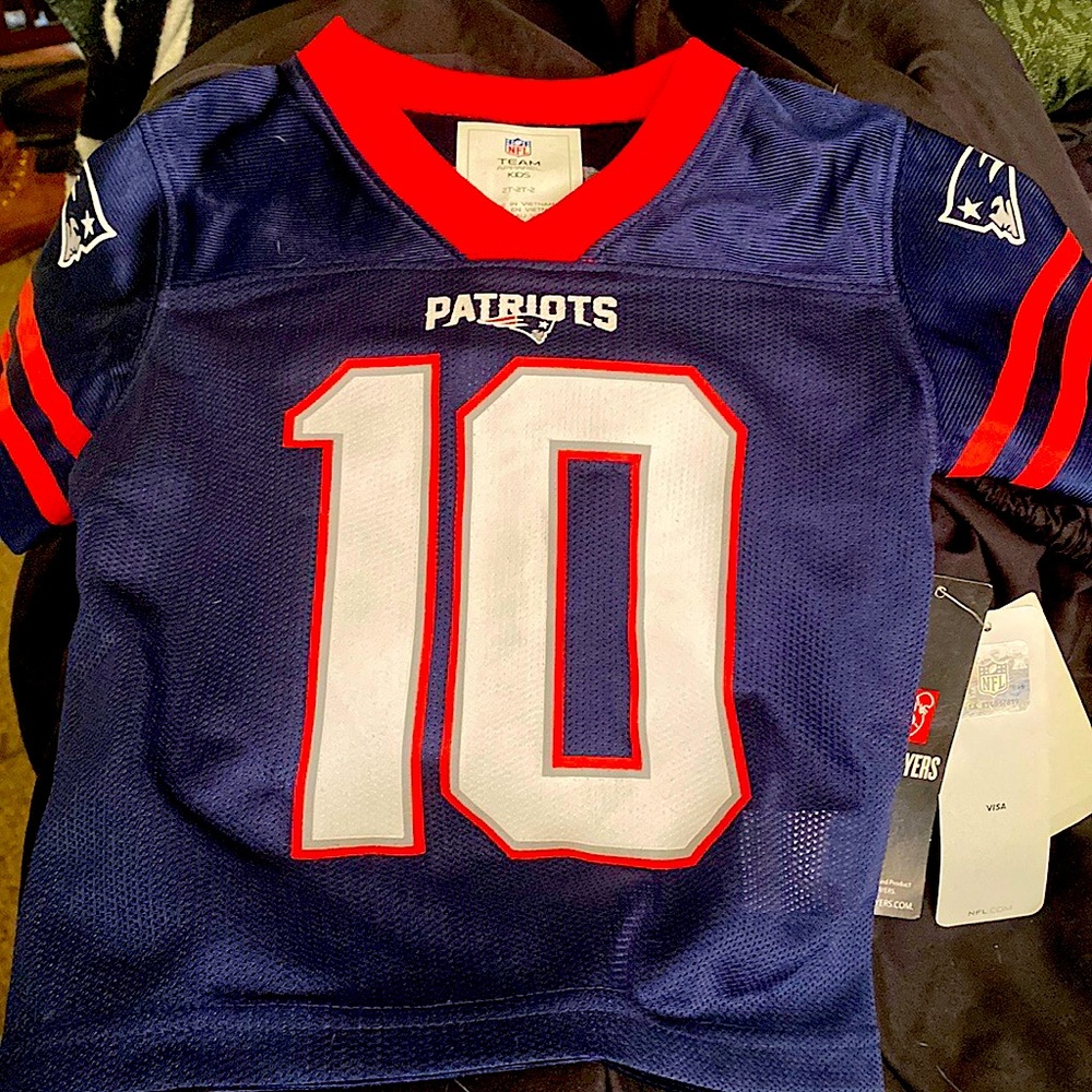 Toddlers Patriots NFL team apparel Mesh jersey